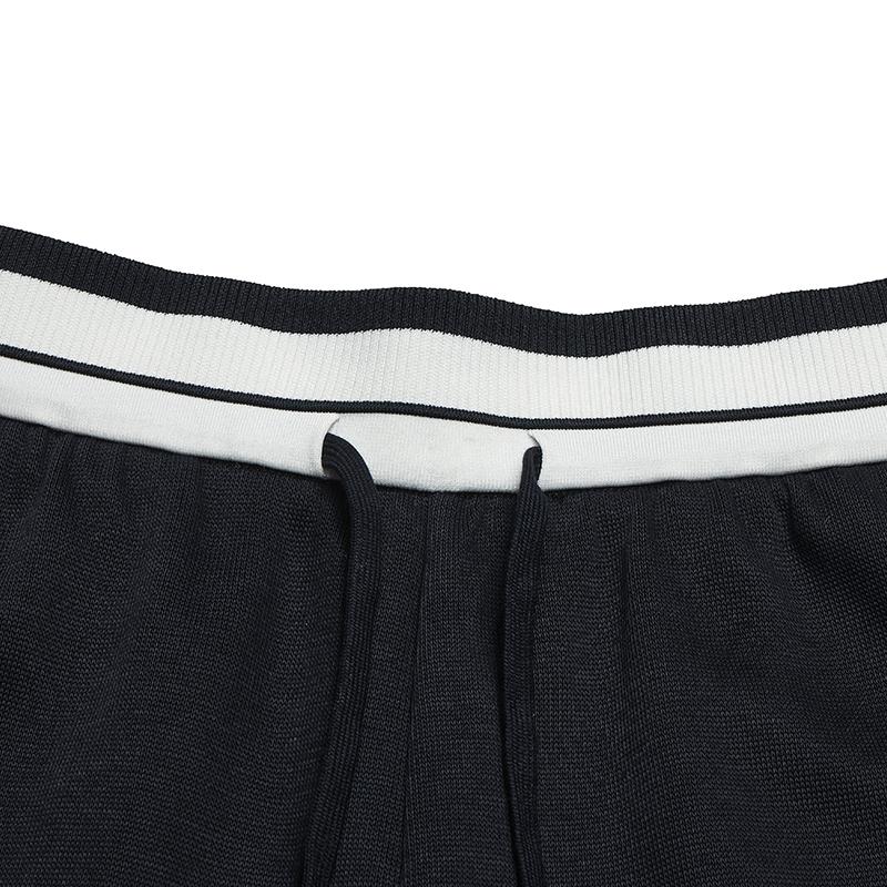 Fila Наследие Классический Простой Стильный Ретро Повседневный Универсальный Удобный Вязаный Спортивные Штаны Женские брюки Легендарный-Синий F61W618603FNV