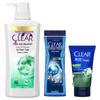 Clear Мужской Охлаждающий Набор против Перхоти и Контроля Жирности
