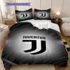 Juventus Legacy: Stars Stripes Bedding (1 * duvet cover + 2 * pillowcase, without core) Bedding set Duvet cover and pillowcase