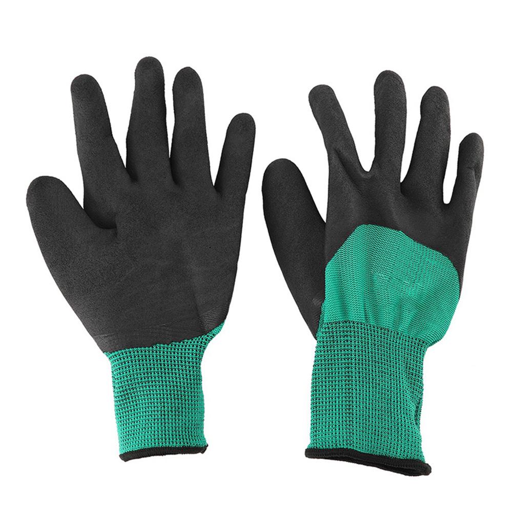 1 пара нескользящих износостойких рабочих перчаток для сада и обработки