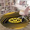1pc B-BVB Carpet, Round Rug, Comfortable, Suitable for Entryways, Living Rooms, Office, And Bedrooms, Christmas Decoration