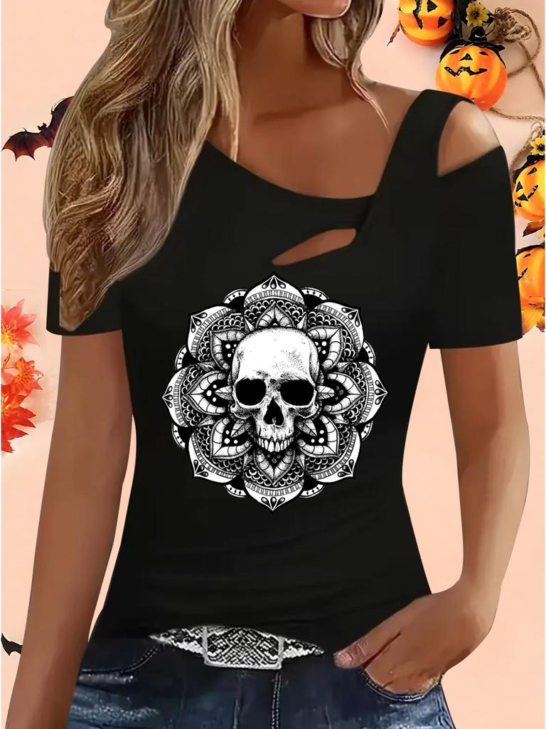 Women's Loose Halloween and Christmas Gift Tops Blouse Shirt