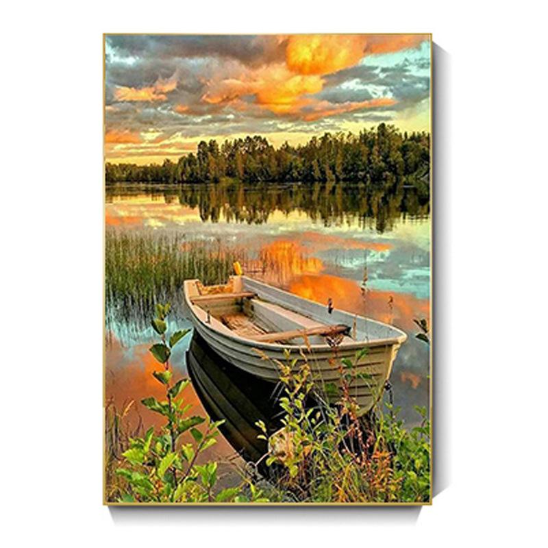 5D Diamond Painting Handmade Full Diamond Diy Landscape Sea View Diamond Embroidery Mosaic Home Decoration Christmas Gift