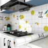 Fireproof, Waterproof Kitchen Oil-Proof Stickers - High-Temperature Resistant Self-Adhesive Wallpaper for Walls, Cabinets & Countertops.