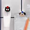 Toothpaste Squeezer Wall Mounted Tube Holder Facial Cleanser Hand Cream Clip Strong Adhesive No Drilling Dispenser for