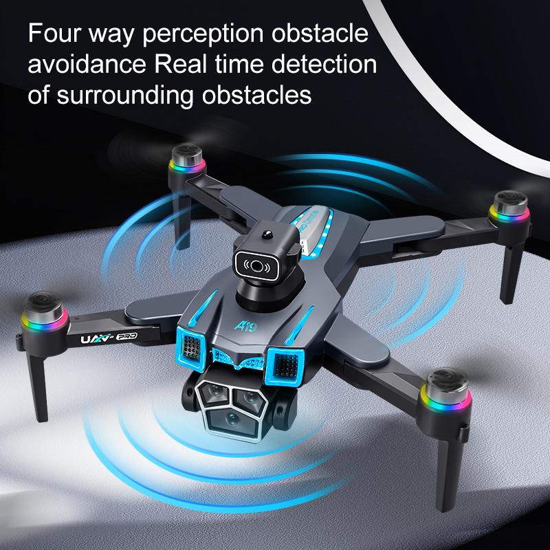 2025 NEW A19 PRO  Drone Laser obstacle avoidance aerial photography 8K 5G Professional HD Camera Brushless Folding Quadcopter