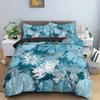 Butterfly Tropical Plant Pattern Comfortable Duvet Quilt Cover Pillowcase Bedding Set Children Bedroom Decoration Home Textile
