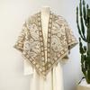British Retro Scarf Shawl Thickened Outer Cover Autumn And Winter Cashew Scarf Winter Cape