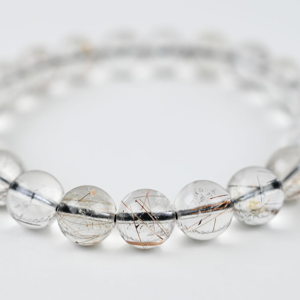 Браслет Eigado Красный Рутиловый Кварц 21 Внутренняя Натуральная Сила Хорошее Плодородие, Бусины, 9 мм, Диаметр Прибл.. 16см, Камень, Камень, Удача, Амулет, Фортуна,