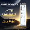 PCIe 4.0 M.2 NVMe SSD Скорость до 7300 МБ/с Чтение 6800 МБ/с Запись 64/128/256 ГБ 3D NAND ПК Ноутбук Настольный компьютер Внутренний игровой твердотельный накопитель