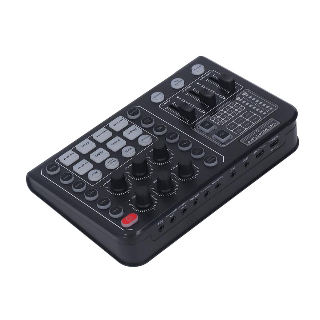 Живая звуковая карта DSP-чип Двухканальная беспроводная профессиональная многофункциональная звуковая карта