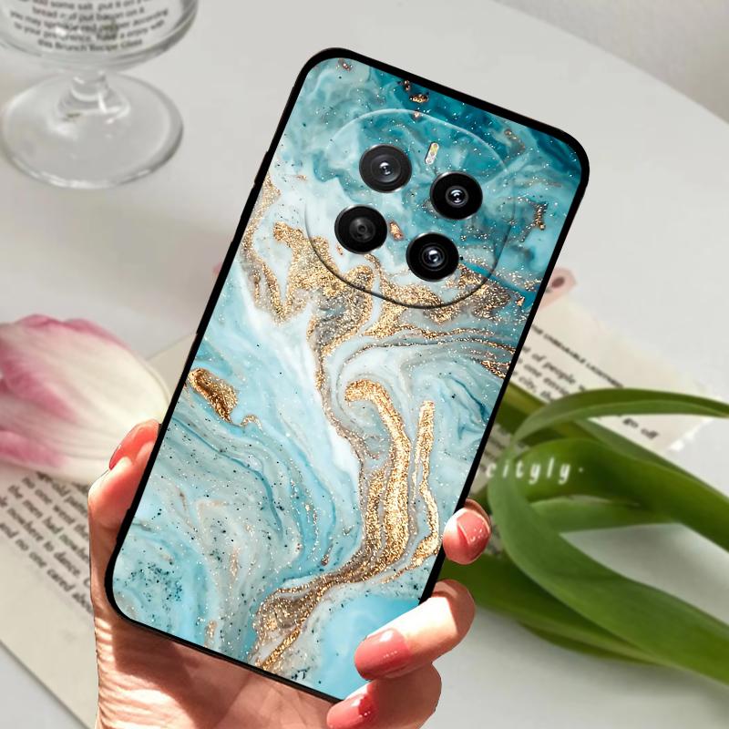 Чехол для Honor Magic7 5G Capa Magic 7 Ударопрочный Силиконовый Защитный Задняя крышка телефона Для Huawei Honor Magic7 Pro Бамперные оболочки