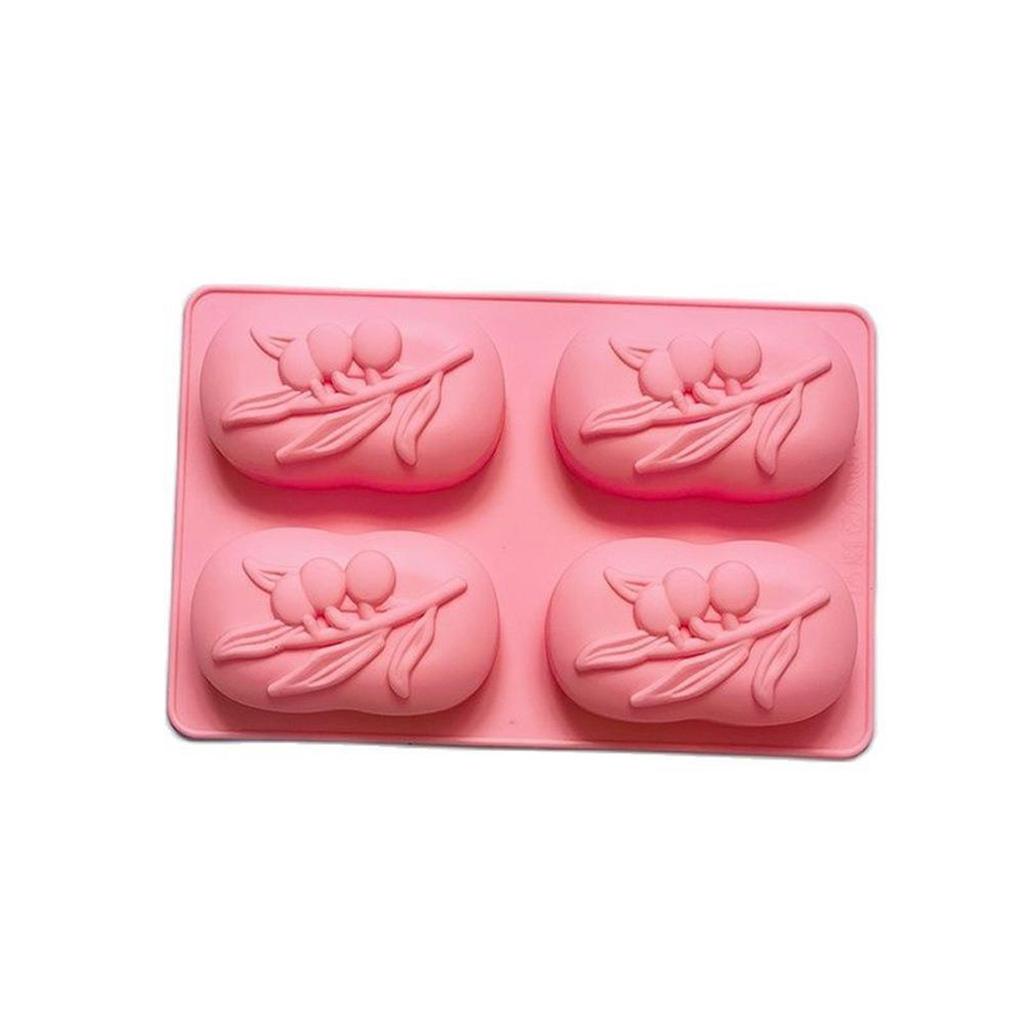 Овальная форма оливкового дерева силиконовая форма для DIY формочки для торта мыло желе формочка производитель ремесленные принадлежности