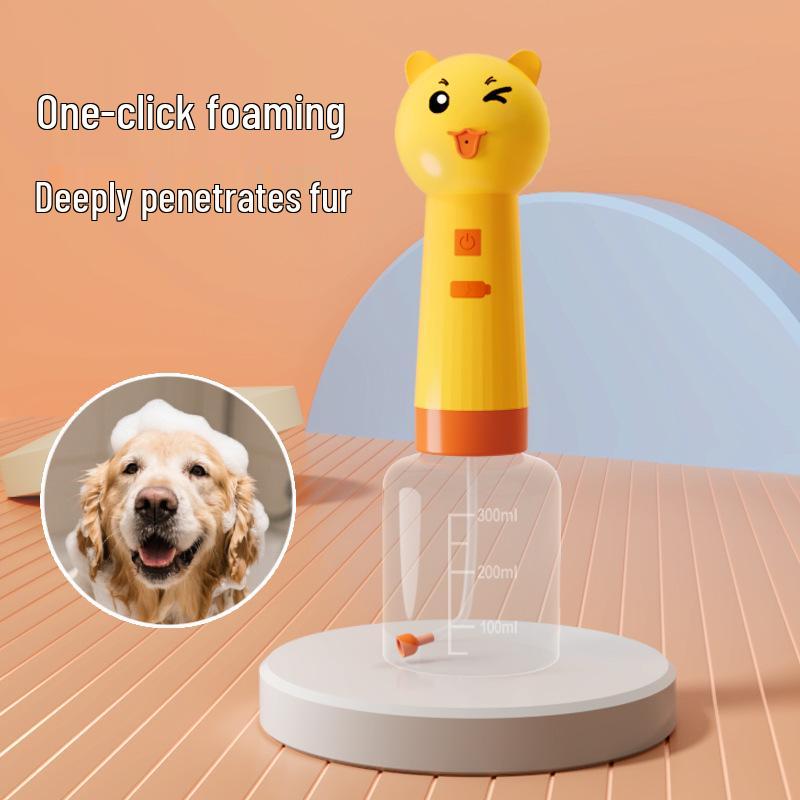 Пенка для купания питомцев - Машина для разведения шампуня для собак и кошек с кнопкой