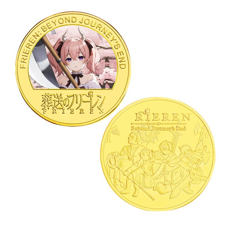 Commemorative coins, metal coins, anime merchandise gifts