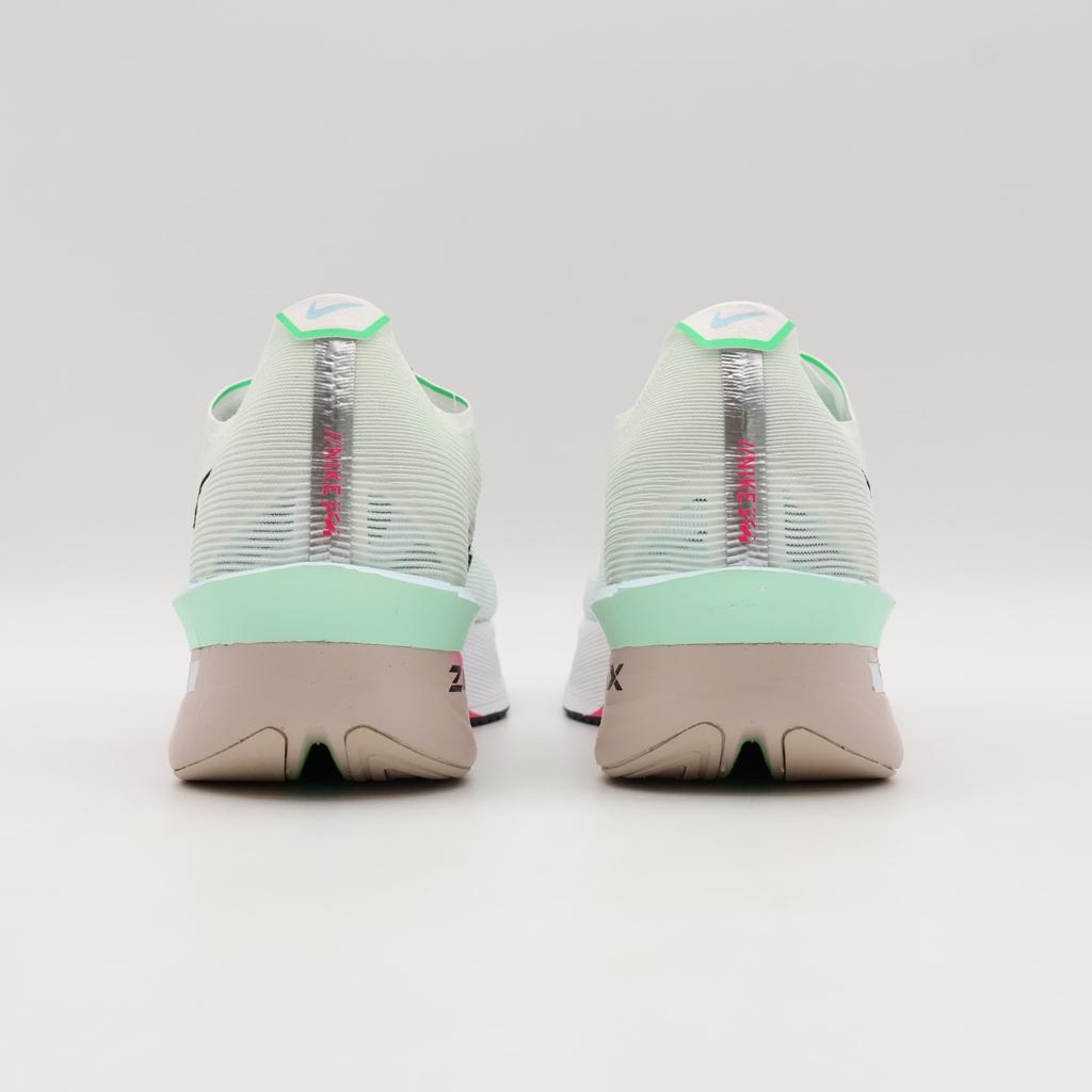 HF6414-101 Nike Vaporfly 4 Белый Гипер Розовый Мятная Пена Черный (Мужской)