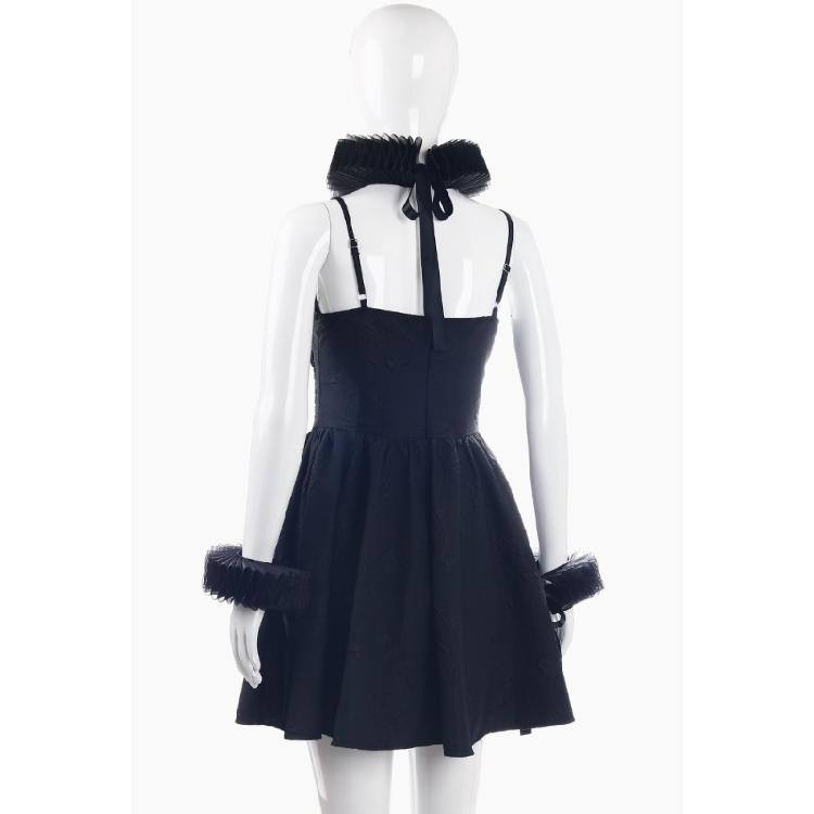 Wrist Cuffs Ruffled Collar Perfect For Cosplay, Stage Performances, And Costume Parties Halloween Photo Props