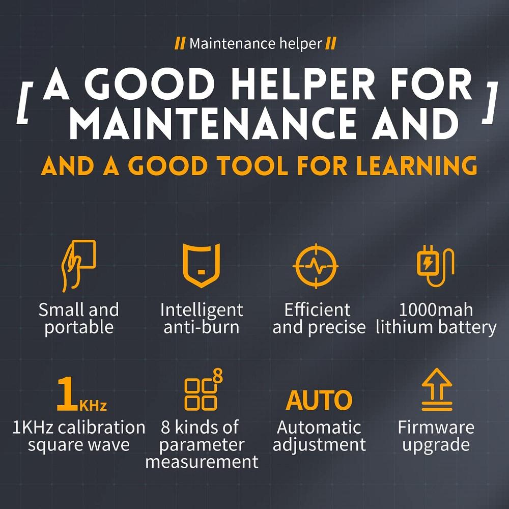 DSO152 Handheld Small Oscilloscope Portable Digital Oscilloscope 200KHz Standard