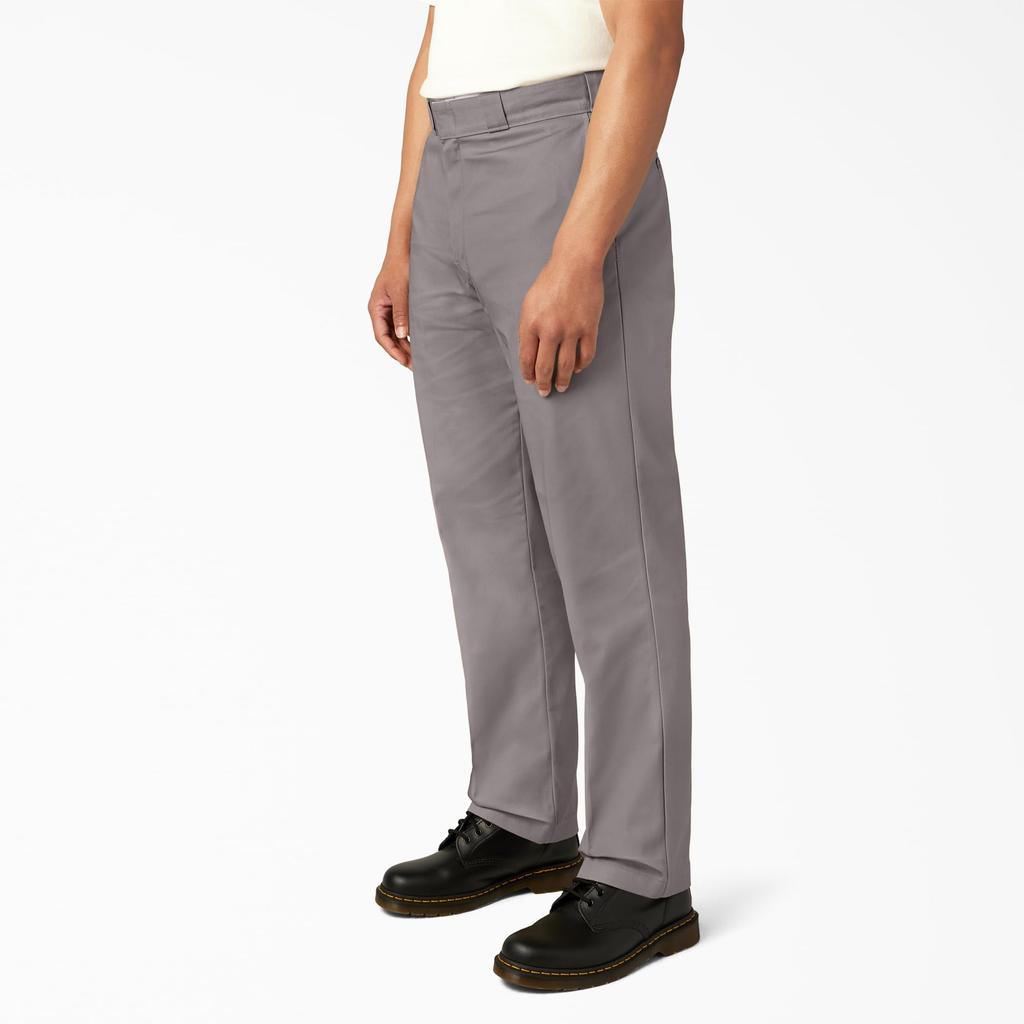 Оригинальные рабочие брюки Dickies 874 Серебристые W34 L30