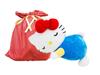 MORIPiLO Morishita Body Pillow for Children and Adults Hello Kitty Blue Bag 45cm Fluffy Material Stuffed Cushion Character Goods Sanrio 4620757 (Gift