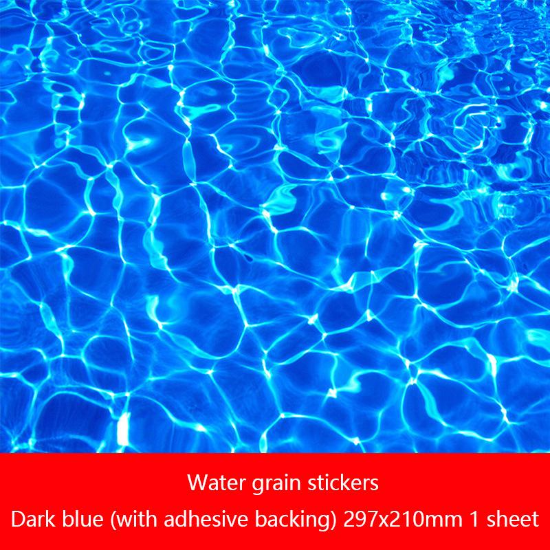 Brand New 5PCS DIY Simulation River Sections Water River Effects Flowing Pattern Bendable Decorated Lakes Scene Model Making