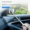 Car Rearview Mirror Wiper Stainless Steel Telescopic Scraping Strip Window Glass Demisting Wiper Water Cleaning Car Wiper