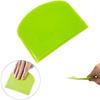 2PC Plastic Cake  Spatula Dough Butter Batter Scraper Baking Tools