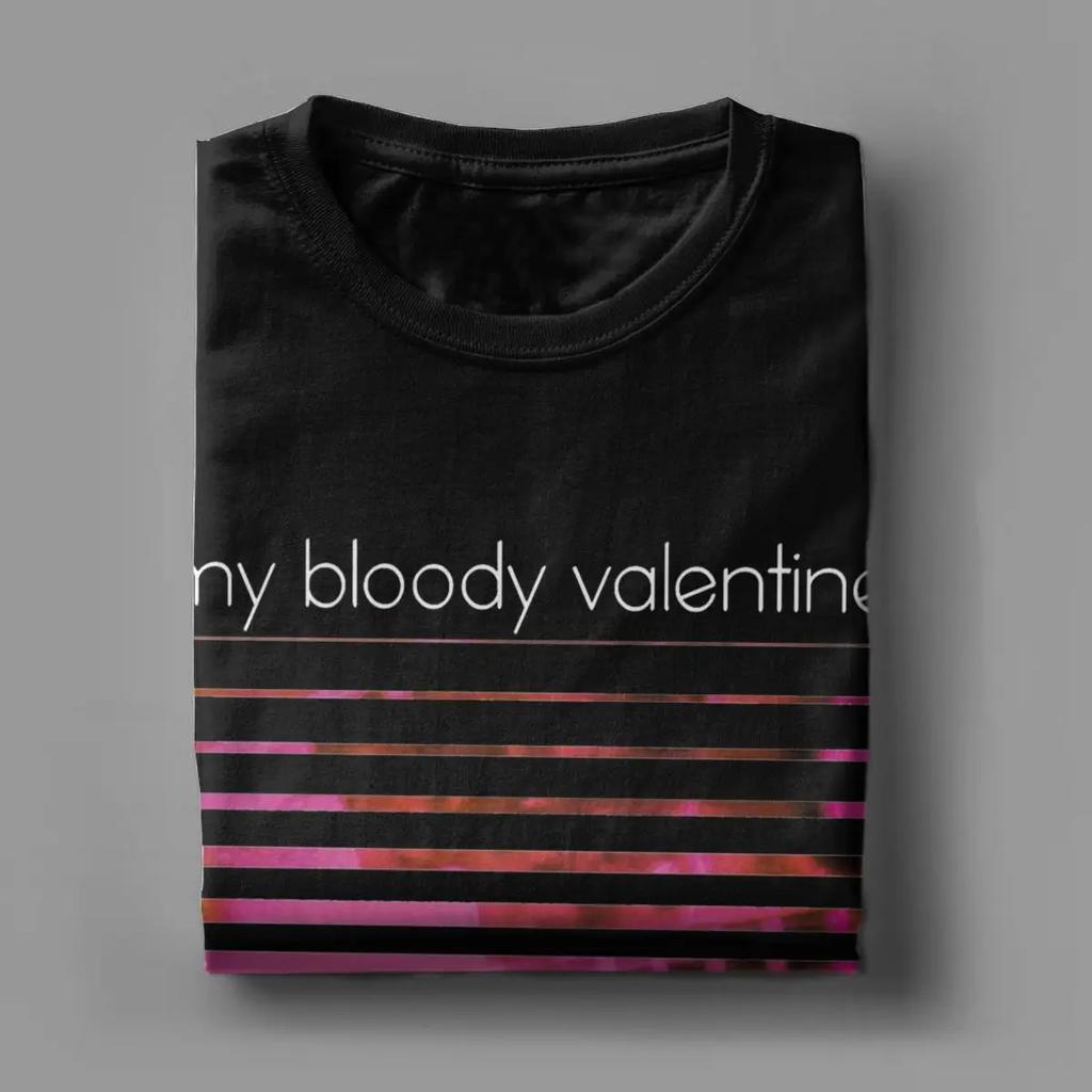 Футболка My Bloody Valentine Loveless Tribute, мужская футболка из чистого хлопка с юмором, футболки с круглым вырезом, короткий рукав, одежда больших размеров