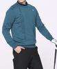 Le Coq Sportif Golf LG4FST01M Crew Neck Long Simple Hand Golf Green Men's Sweater, Sleeve, Design, Washable, Sporty, Sweater, (GR00)