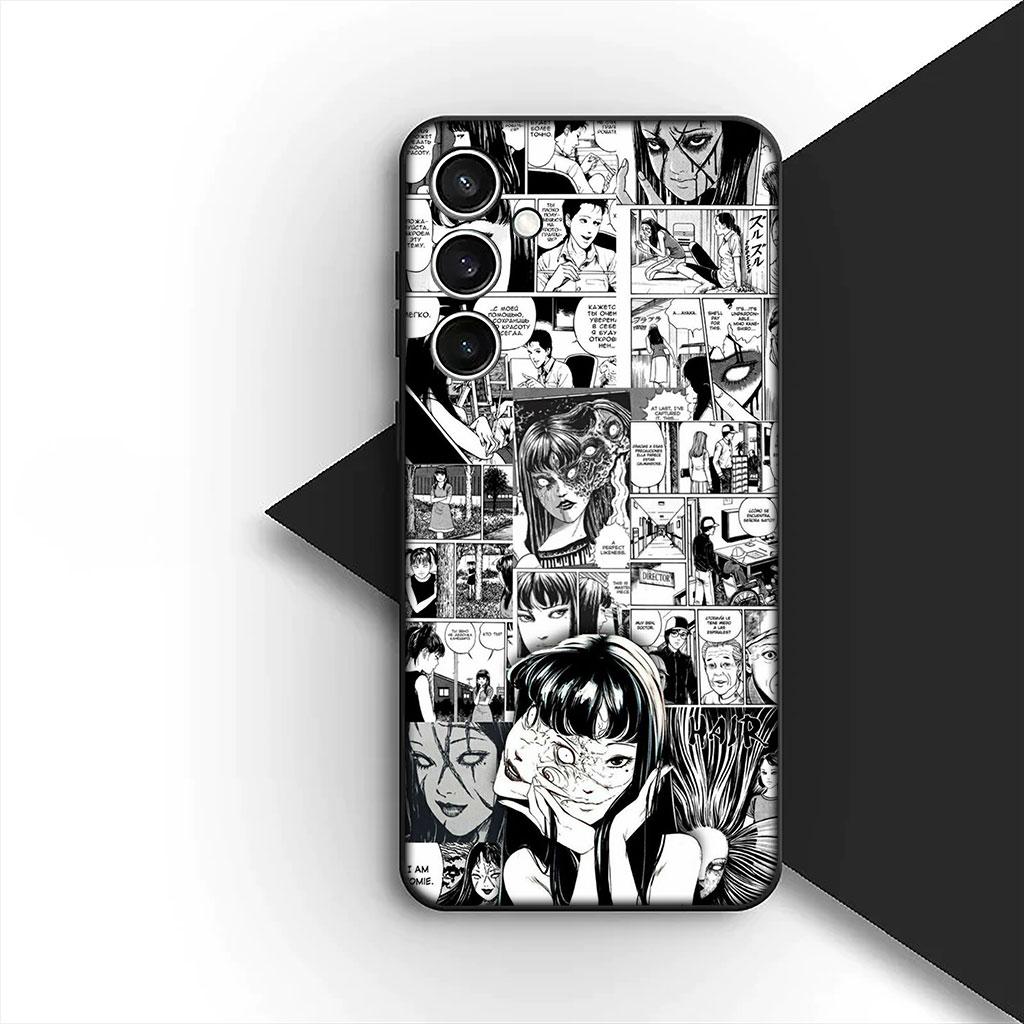 Comics Junji Tomie Ito Collection Silicone Phone Cover for Xiaomi Redmi Note 14 13 Pro Plus ProPlus 14C 13c Pro+ 5G Soft Case