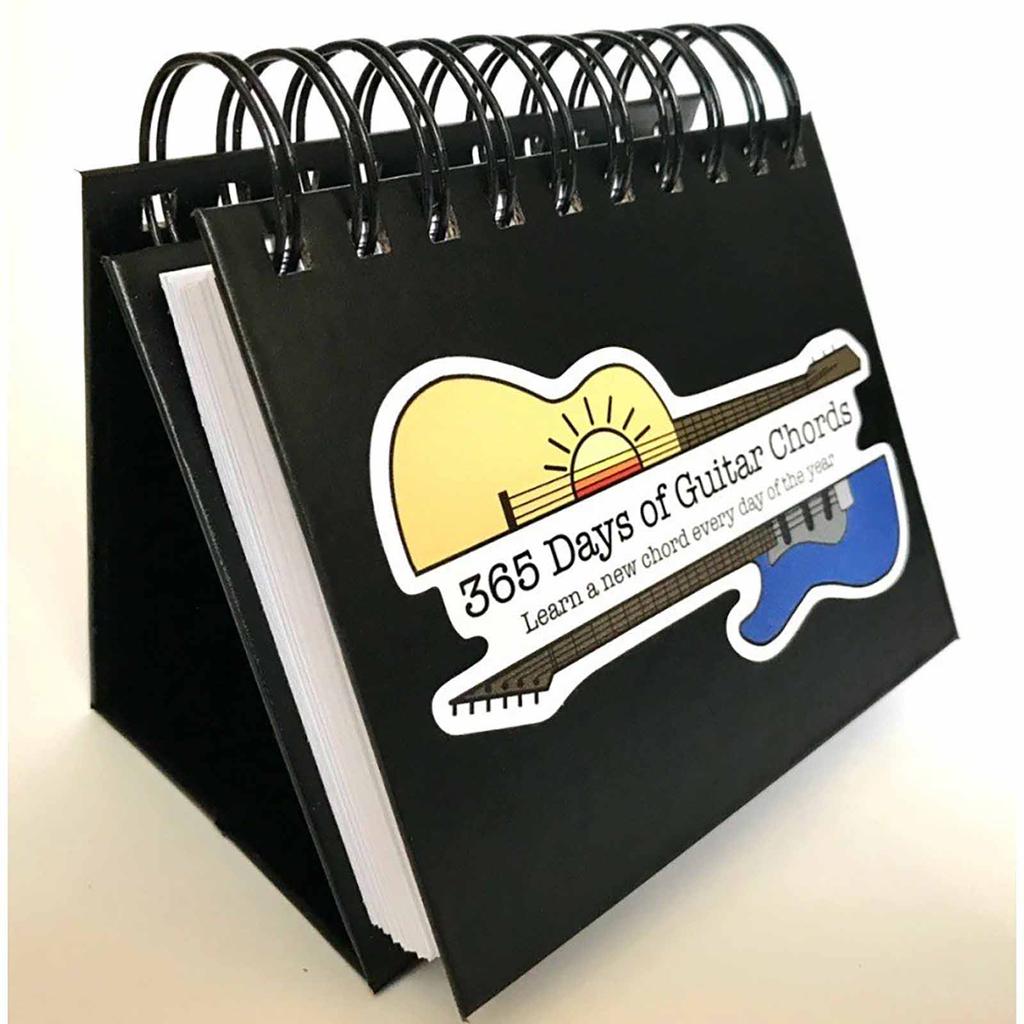The Actual 365 Days Of Guitar Chords Calendar Daily Guitar Chord PageADay Calendar/Gift For Guitar Player