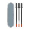 3Pcs/Set 360° Rotating Nose Hair Trimmer Double Head Hair Removal Tool  Travel Essentials