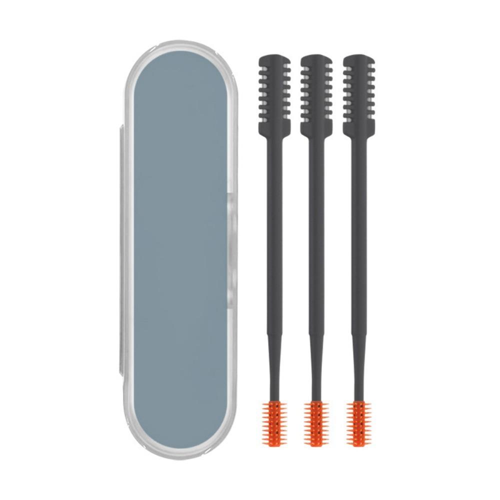 3Pcs/Set 360° Rotating Nose Hair Trimmer Double Head Hair Removal Tool Travel Essentials