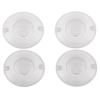 Крышка Поворотника Мотоцикла 3-1/4" Красные Кольца Линз Для Harley Davidson Touring Road King FLHRC FLHTK FLSTC FLHTC 1986-2016