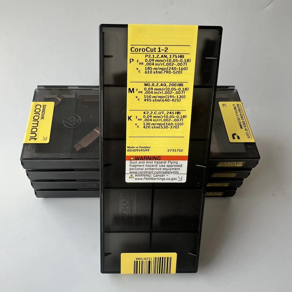 N123G2-0361-0003-GF 1125 / Промышленные сменные твердосплавные пластины 10 шт.