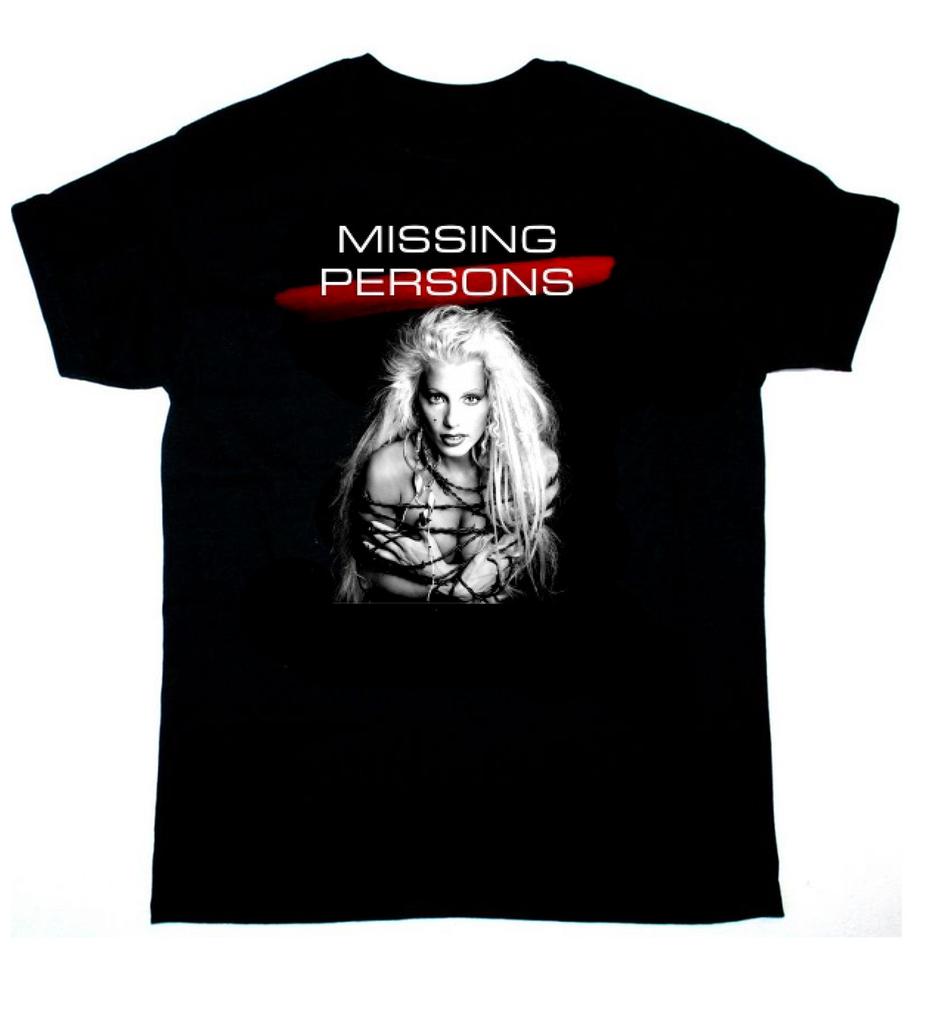 Vtg Missing Persons Band For Fans Cotton Heavy All Size Unisex Shirt TU195
