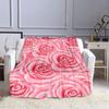 Одеяло с любовью и розой на День святого Валентина, мягкое фланелевое флисовое теплое и легкое пледы для взрослых, одеяло для кровати, дивана, покрывало
