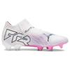 Puma Женские кроссовки Future Ultimate 7 FG AG Phenomenal Pack Белый Черный Ядовитый-Розовый 107701-01