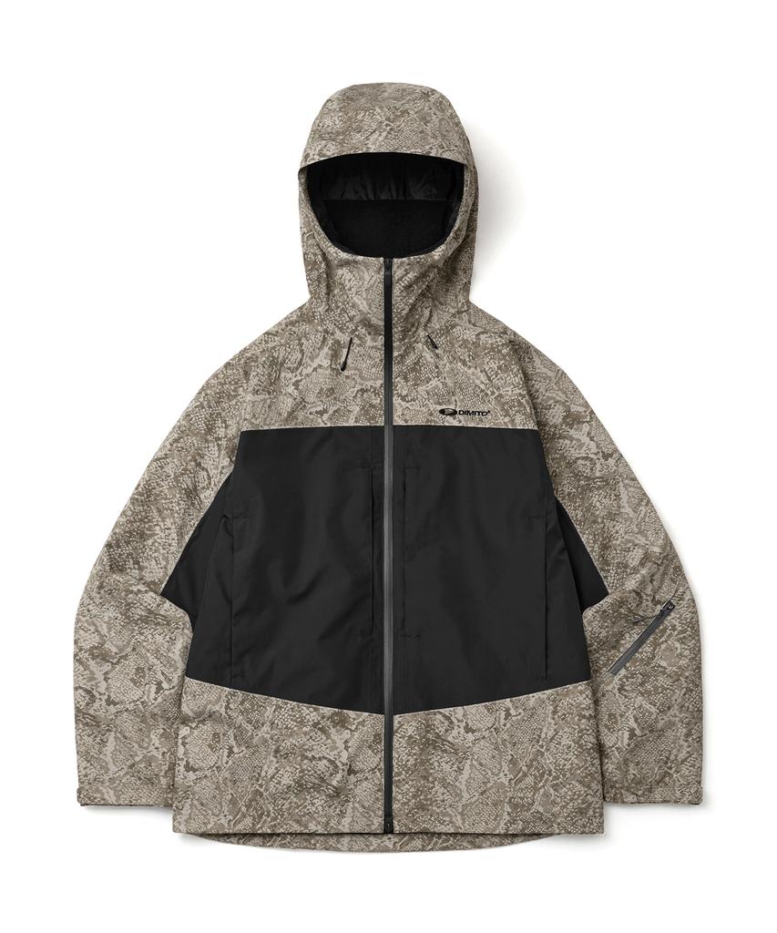 DIMITO Works Reflective Line Jacket Desert Snake