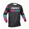 Long Sleeve MTB Downhill Cycling Jersey Family Matching Mountain Bike Racing Outdoor Breathable Stylish Printed Riding Tee Top