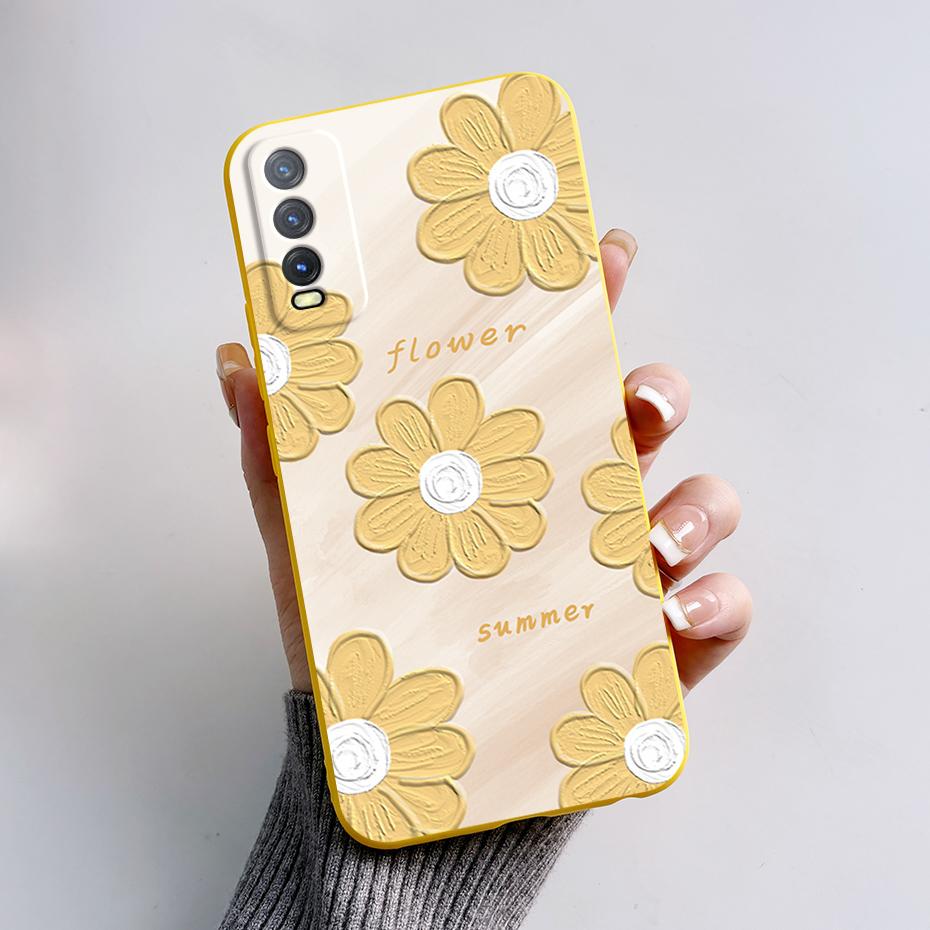 Мягкий чехол для Vivo V2027 Чехол Vivo Y11s Y12s Y12a Y20 Y20s Y20i Чехлы для телефонов Милый узор с кроликом и пандой Силиконовые Capas для Y20 20S