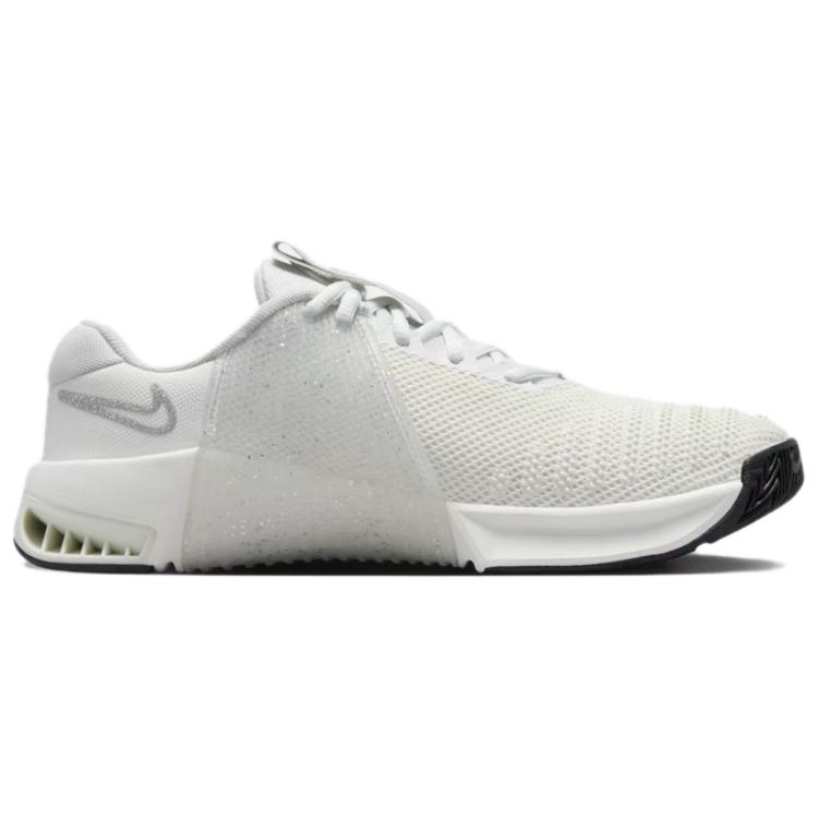 Nike Metcon 9 Premium Summit White Sail Black Metallic Silver Women's Sneakers FQ7217-101