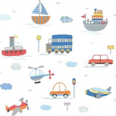 Галерея Обои с транспортом Tiny Tots 2