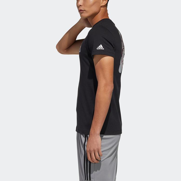 adidas Мужская футболка с втачным рукавом Черная GK5211