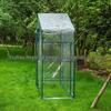 Полный комплект покрытия для теплицы: Зеленая сетка и прозрачные ПВХ чехлы для садовых аксессуаров