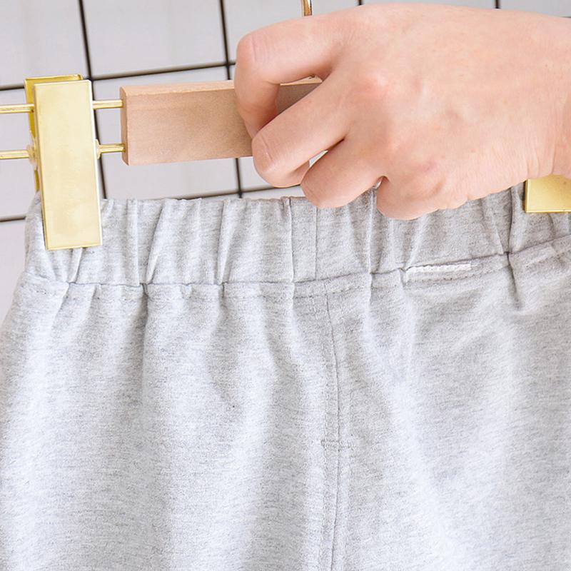 2pcs Baby Girls Tracksuit Set Leaves Cartoon Printing Long-sleeved Round Neck Shirt Trousers Suit