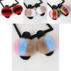 Realistic Fluffy Slippers Sandals For Women Girls Luxury Comfort