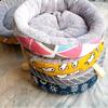 Pet Supplies: Cat and Dog Round Cotton Bed