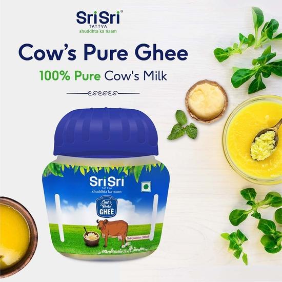 Sri Sri Tattva Cow Ghee – 200ml (Pack of 2)