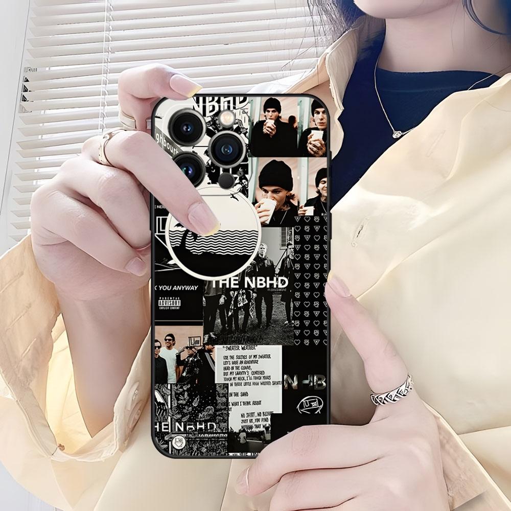 Чехол для телефона The Neighbourhood NBHD Apple Для Iphone 15 Pro Max 14 Pro 16 Plus 13 Mini 11 12 Xr X Xs 7 8 Plus Задняя крышка